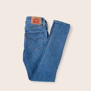 LEVIS 711 Skinny Jeans medium wash